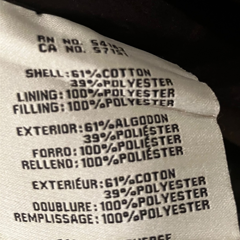 Levi's Men's Charcoal Gray Quilted Shirt Jacket L - Picture 7 of 13
